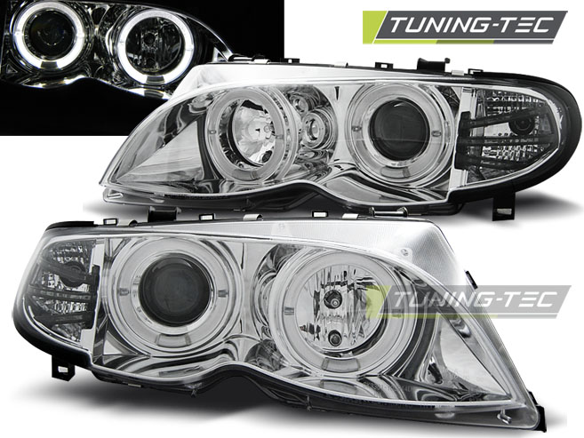 3443_0.jpg Faros ANGEL EYES CHROME para BMW E46 01-05