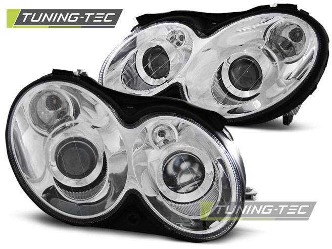 3571_0.jpg Faros CHROME para MERCEDES CLK W209 03-10