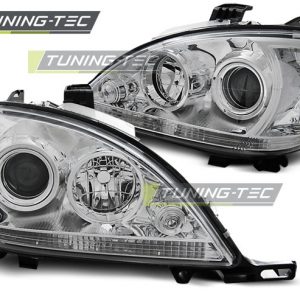Faros CHROME para MERCEDES W163 ML M-Clase 03.98-08.01