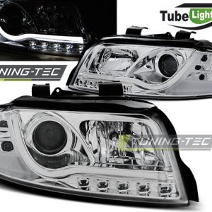 Faros TUBE LIGHT CROMO para AUDI A4 B6 10.00-10.04