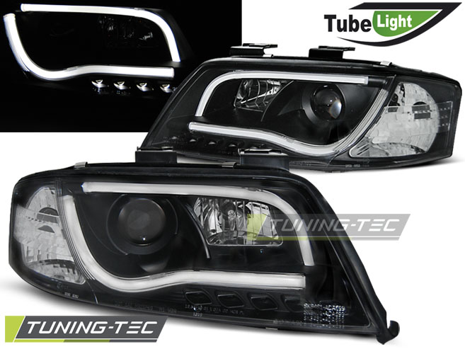 3805_0.jpg Faros TUBE LIGHT NEGRO para AUDI A6 06.01-05.04