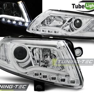 Faros TUBE LIGHT CROMO para AUDI A6 C6 04.04-08