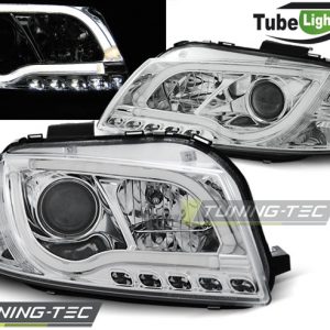 Faros TUBE LIGHT CROMO para AUDI A3 8P 05.03-03.08
