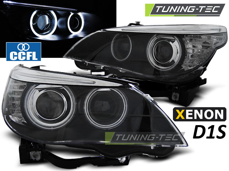 4203_0.jpg Faros XENON D1S ANGEL EYES CCFL BLACK para BMW E60/E61 05-07
