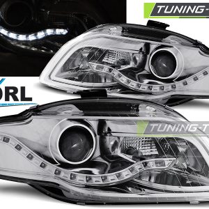Faros Real DRL CROMO para AUDI A4 B7 11.04-03.08