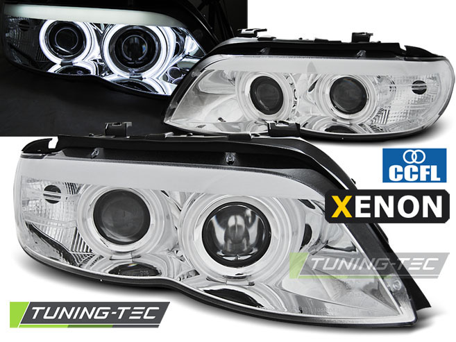 4218_0.jpg Faros XENON ANGEL EYES CCFL CHROME para BMW X5 E53 11.03-06