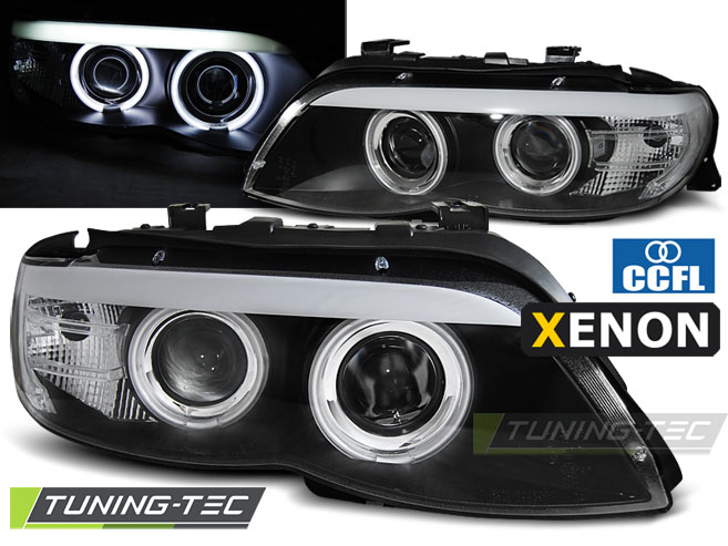 4219_0.jpg Faros XENON ANGEL EYES CCFL BLACK para BMW X5 E53 11.03-06