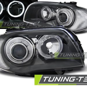 Faros ANGEL EYES GRAY para BMW 1 E87/E81/82/88 04-11