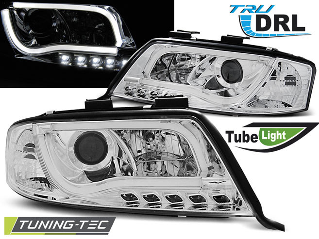 4261_0.jpg Faros TUBE LIGHT DRL CROMO para AUDI A6 05.97-05.01