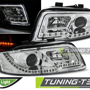 Faros TUBE LIGHT CROMO para AUDI A4 B6 10.00-10.04