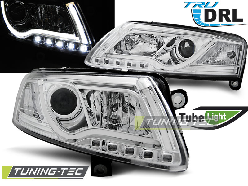 4488_0.jpg Faros TUBE LIGHT DRL CROMO para AUDI A6 C6 04.04-08