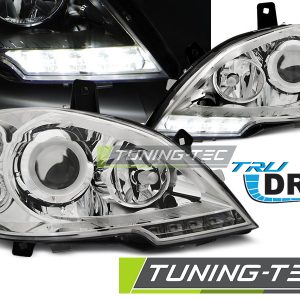 Faros TRUE DRL CHROME para MERCEDES VITO W639 10.10-5.14