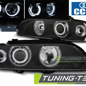 Faros ANGEL EYES CCFL BLACK para BMW E39 09.95-06.03
