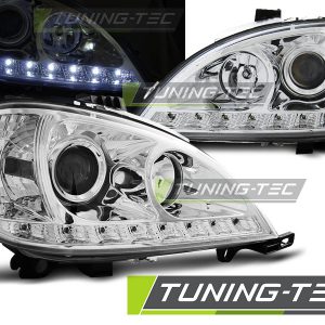 Faros DAYLIGHT CHROME para MERCEDES W163 ML M-Clase 03.98-08.01