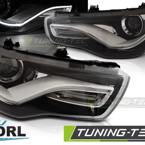 Faros Real DRL NEGRO para AUDI A1 04.10-12.14