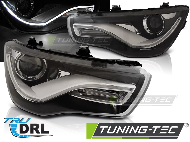 4860_0.jpg Faros Real DRL NEGRO para AUDI A1 04.10-12.14