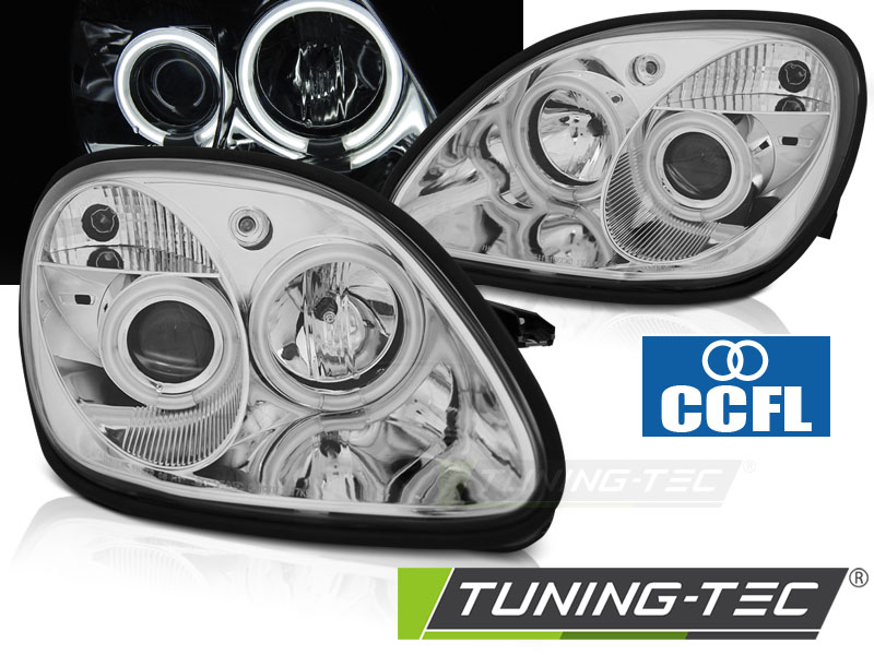 4999_0.jpg Faros ANGEL EYES CCFL CHROME para MERCEDES R170 SLK 04.96-04