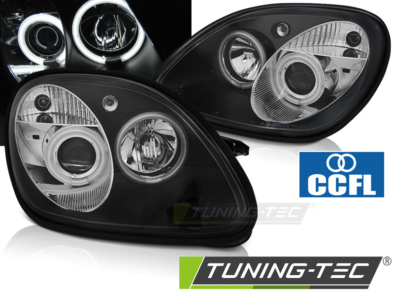 5000_0.jpg Faros ANGEL EYES CCFL BLACK para MERCEDES R170 SLK 04.96-04