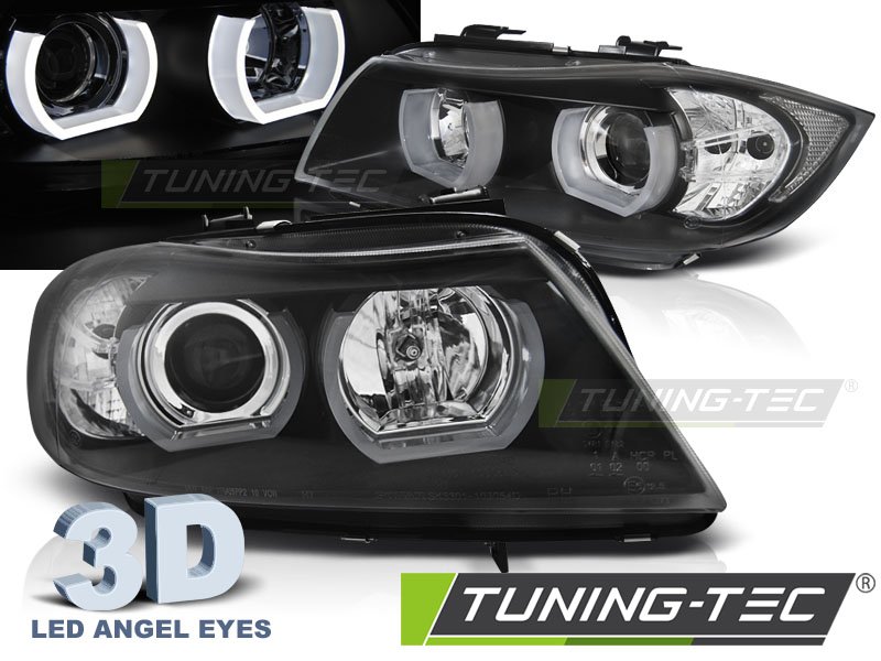 5076_0.jpg Faros U-LED LIGHT 3D BLACK para BMW E90/E91 03.05-08.0