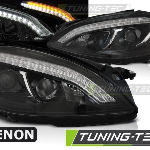 Faros XENON DAYLIGHT BLACK para MERCEDES W221 05-09