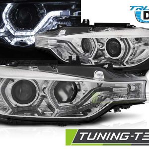 Faros ANGEL EYES LED DRL CHROME para BMW F30/F31 10.11 – 05.15