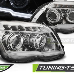 Faros TUBE LIGHT CHROME para MERCEDES GLK X204 06.08-08.12