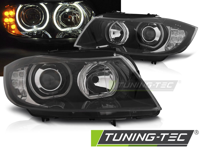 5268_0.jpg Faros ANGEL EYES LED INDICATOR BLACK para BMW E90/E91 03.05-11