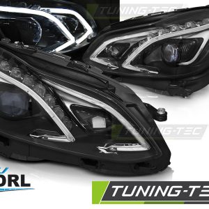 Faros TRUE DRL BLACK para MERCEDES W212 13-16