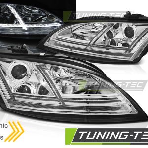 Faros LED CROMO DINAMICOS para AUDI TT 8J 06-10