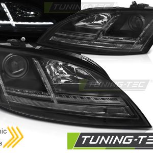Faros LED NEGRO DINAMICOS para AUDI TT 8J 06-10
