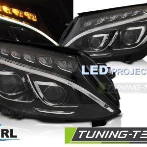 Faros TRUE DRL BLACK para MERCEDES W205 14-18
