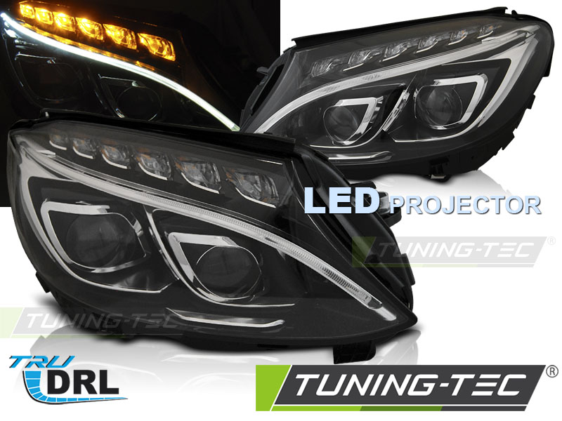 5666_0.jpg Faros TRUE DRL BLACK para MERCEDES W205 14-18