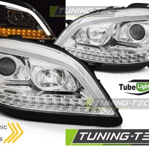 Faros TUBE LIGHT CHROME SEQ para MERCEDES W164 ML M-Clase 05-07