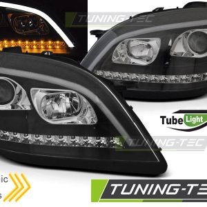 Faros TUBE LIGHT BLACK SEQ para MERCEDES W164 ML M-Clase 05-07