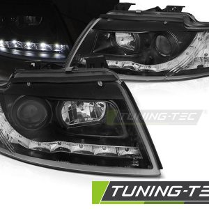Faros DAYLIGHT NEGRO para AUDI A4 B6 CABRIO 02-06