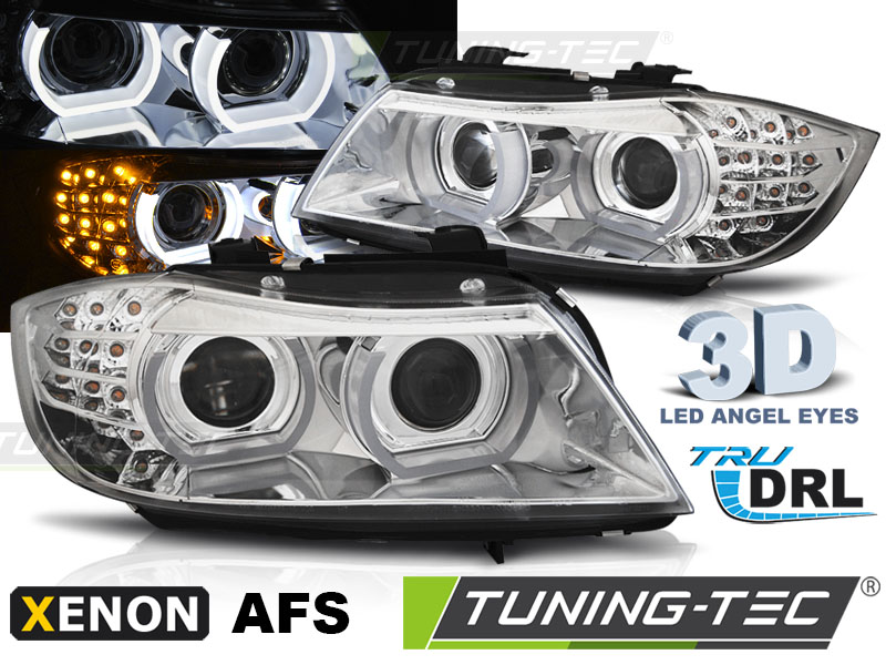 6096_0.jpg Faros XENON LED DRL CHROME AFS para BMW E90/E91 09-11