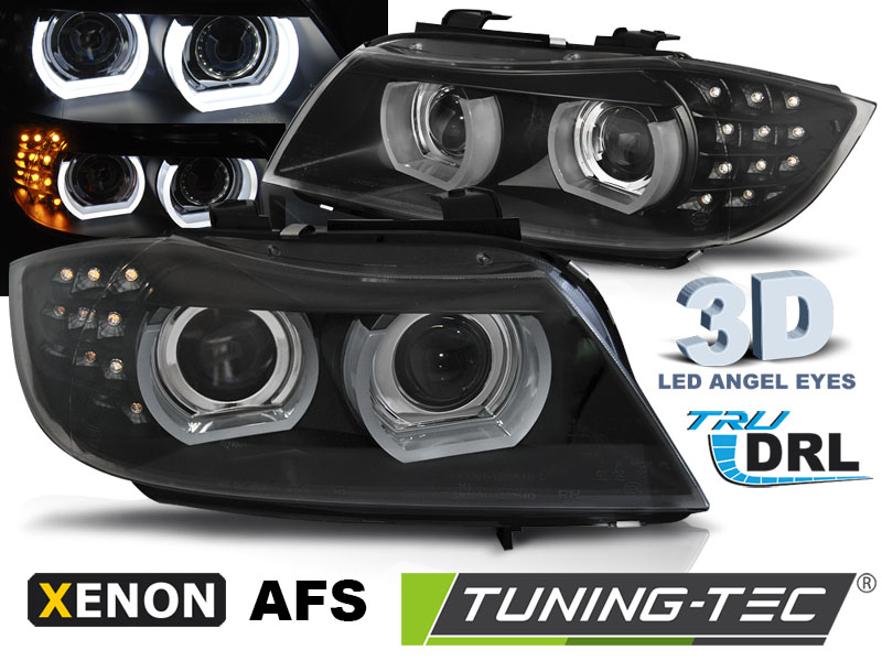 6097_0.jpg Faros XENON LED DRL BLACK AFS para BMW E90/E91 09-11