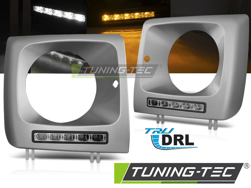 6120_0.jpg Faros LED DRL SILVER para MERCEDES W461,W463 01-12