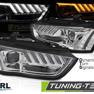 Faros XENON LED CROMO DINAMICOS para AUDI A4 B8 12-15
