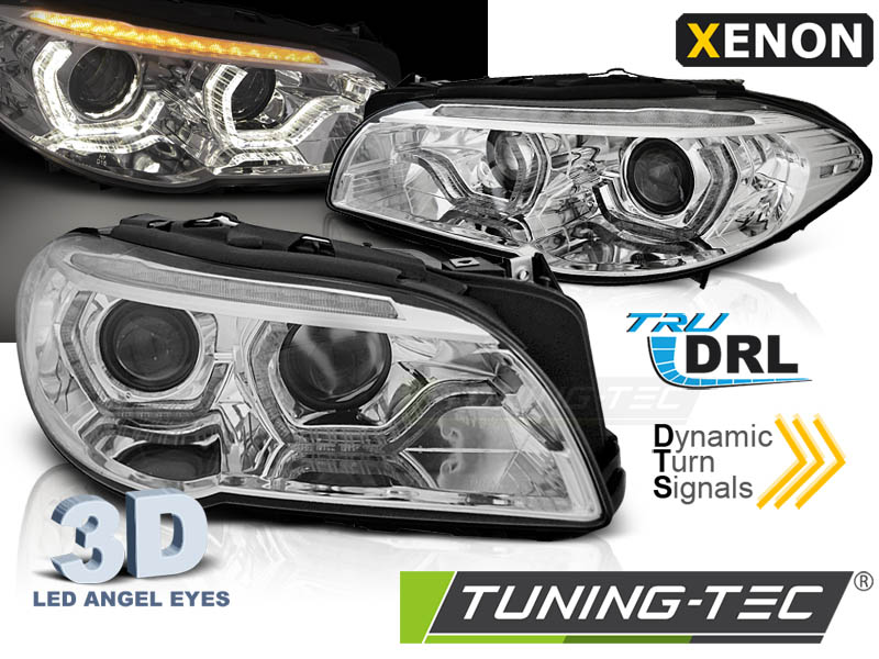 6419_0.jpg Faros XENON ANGEL EYES LED DRL CHROME SEQ para BMW F10/F11 LCI 13-16