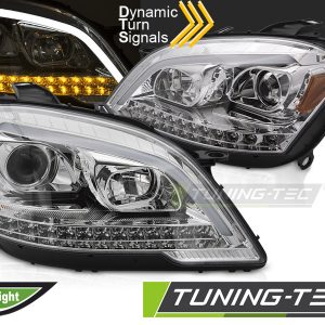 Faros TUBE LIGHT CHROME SEQ para MERCEDES W164 ML M-Clase 09-11