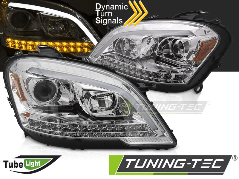 6696_0.jpg Faros TUBE LIGHT CHROME SEQ para MERCEDES W164 ML M-Clase 09-11