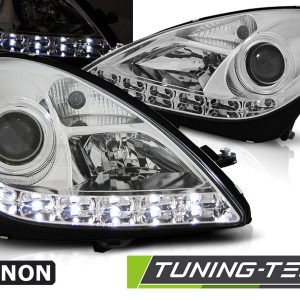 Faros XENON DAYLIGHT CHROME para MERCEDES R171 SLK 04-11