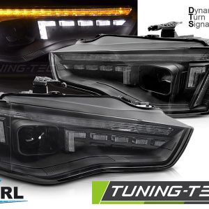Faros XENON LED NEGRO DINAMICOS para AUDI A5 11-16