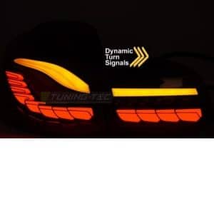 Pilotos traseros DYNAMIC LED para VW Golf 6 en Rojo/Cereza