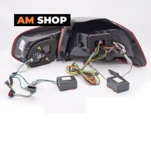 Pilotos traseros DYNAMIC LED para VW Golf 6 en Rojo/Cereza