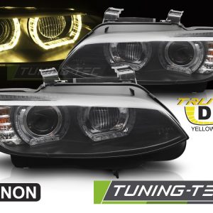 Faros XENON YELLOW LED BLACK DRL para BMW E92 / E93 06-10