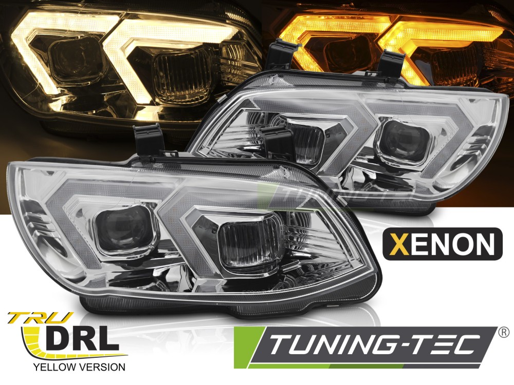 8329_0.jpg Faros XENON YELLOW LED CHROME DRL para BMW E92 / E93 LCI 10-13