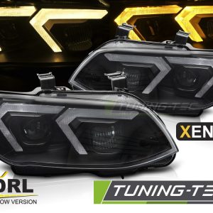 Faros XENON YELLOW LED BLACK DRL para BMW E92 / E93 LCI 10-13