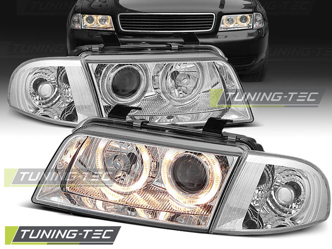 872_0.jpg Faros ANGEL EYES CROMO para AUDI A4 B5 11.94-12.98
